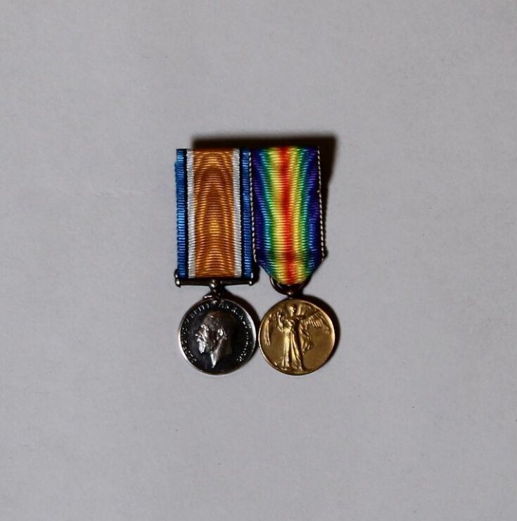World War I medals belonging to Mrs Gabrielle Enthoven image