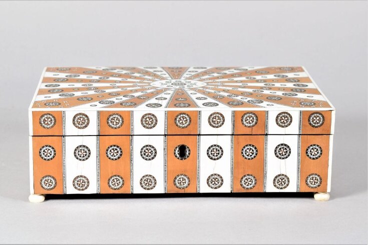 Coloured Workboxes Workbox | V&A Explore The Collections