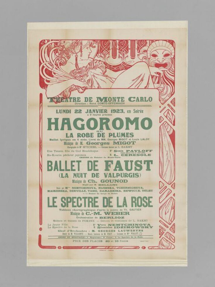 Theatre de  Monte Carlo, 1923 top image