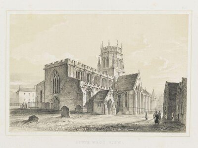Views of the church of St. Mary at Stafford
