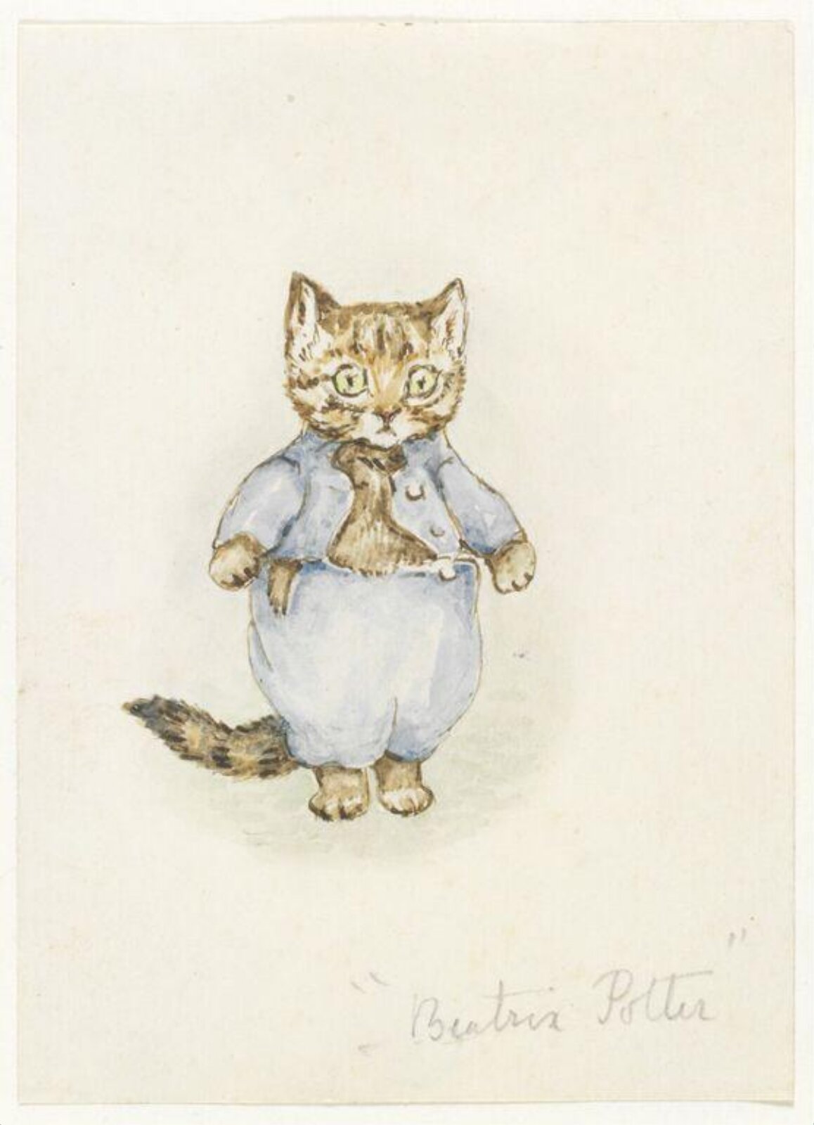 Watercolour, Beatrix Potter, ca. 1906-1907