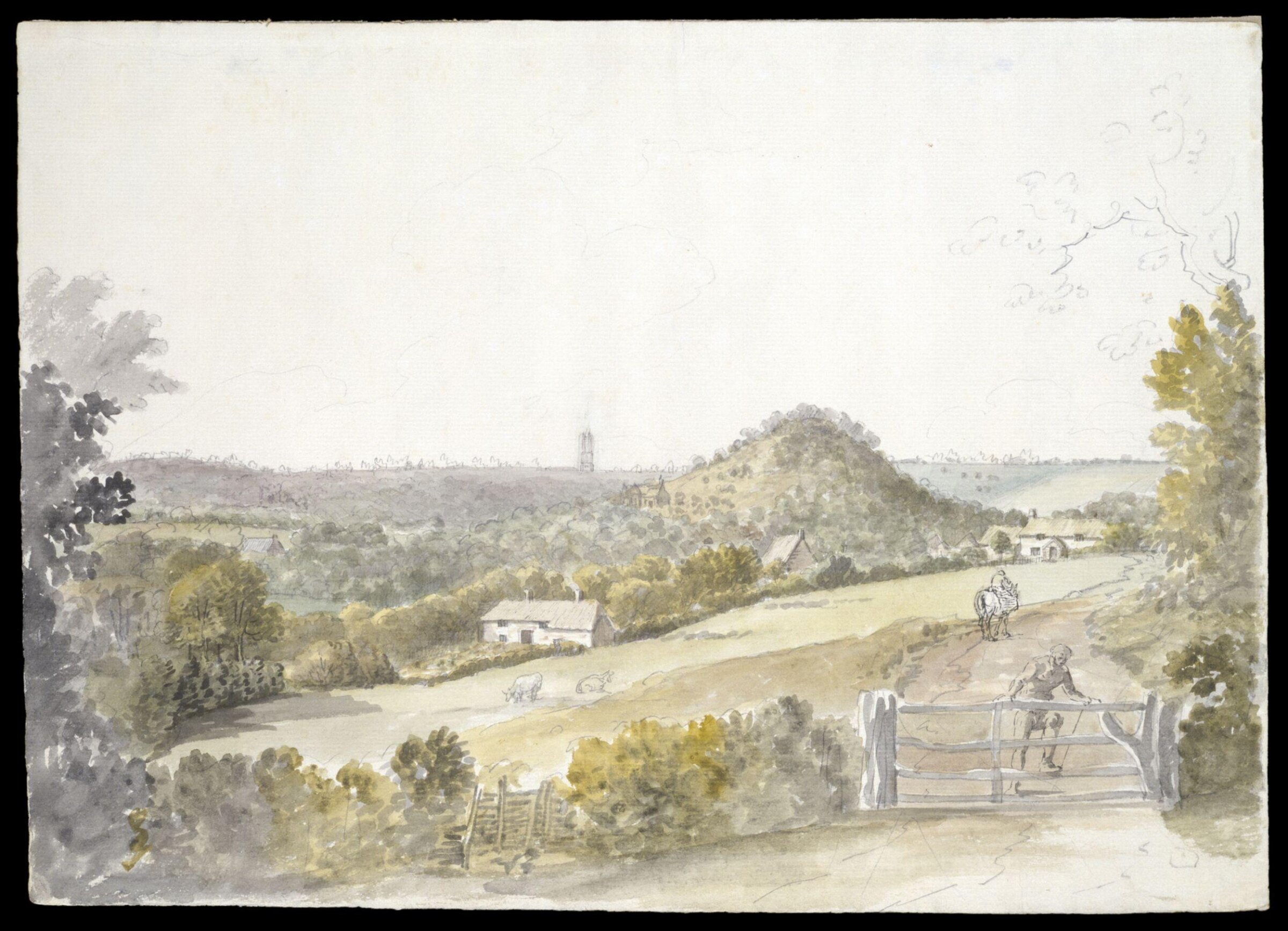 Near Stourhead, Coplestone Warre Bampfylde, c.1770 to c.1780