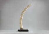 Carved Elephant Tusk thumbnail 2