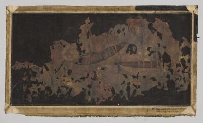 Copy of painting in the caves of Ajanta (Cave 17)