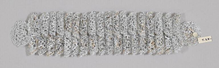 Grey Eternal Lace Ruff Collar
