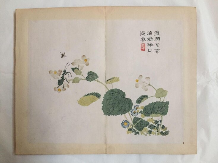 The Mustard Seed Garden Manual of Painting, part 3, insects and flowers