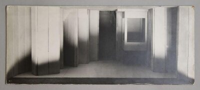 Photograph of a Gordon Craig set model