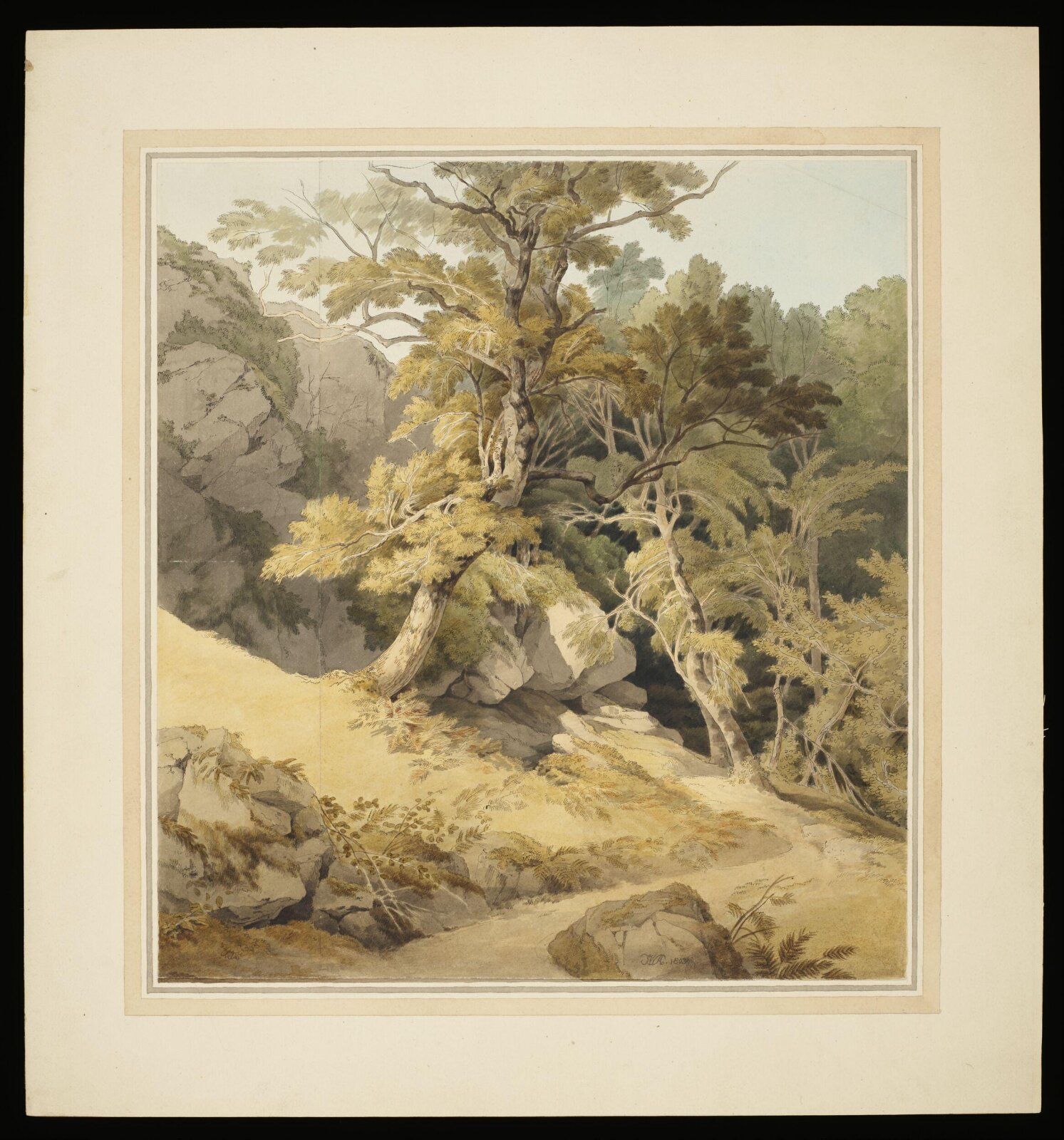 Canonteign, Devon, John Abbott, 1803