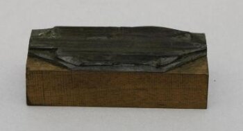 Printing block used by paint manufacturers, A. Leete & Co.