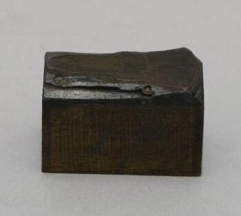 Printing block used by paint manufacturers, A. Leete & Co.