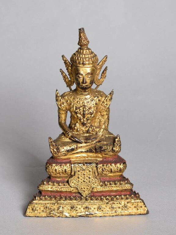Gautama Buddha, Bronze, 19th century, Thailand. at the Victoria and Albert Museum