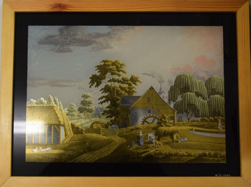 Bradford Mill, Berkshire (1802) by Jonas Zeuner