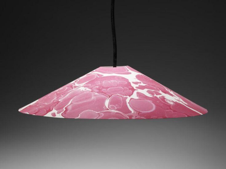 Marbled Lampshade top image