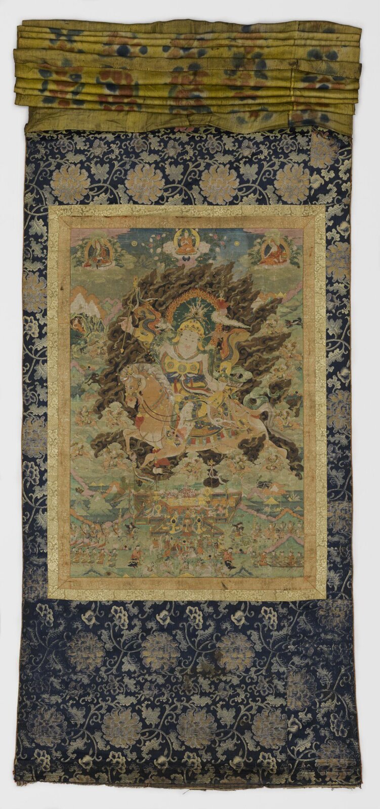 Tangka  temple painting, 17th century - 18th century