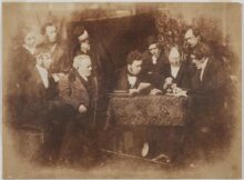 Free Presbytery of Dundee, group portrait including Rev Samuel Miller and others thumbnail 1