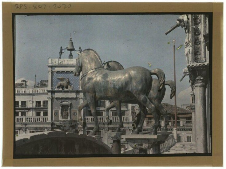 Horse statue, Venice Friedrich Adolf V&A Explore The