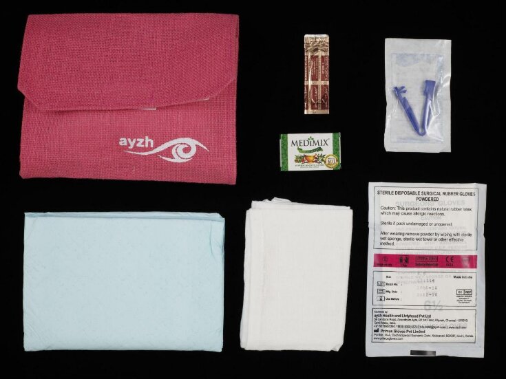 Janma clean birth kit  top image