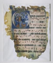 Fragment from the Beaupré-lez-Grammont Antiphoner thumbnail 1