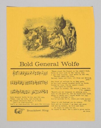 Bold General Wolfe