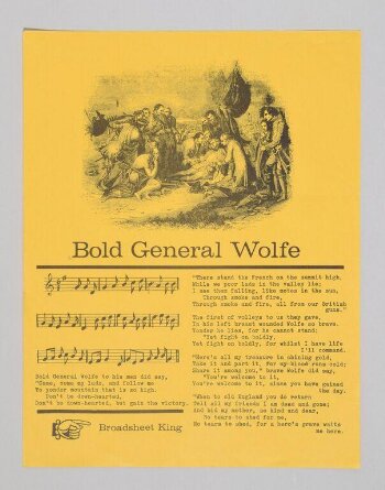 Bold General Wolfe