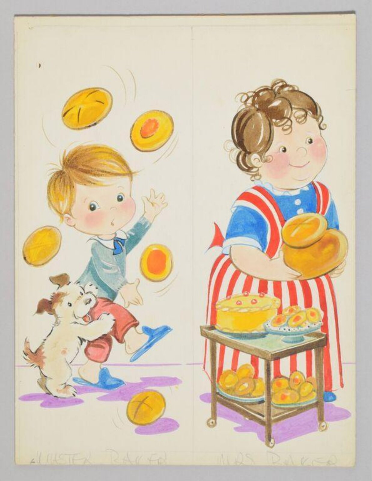 <u>Happy families</u>, ca. 1950