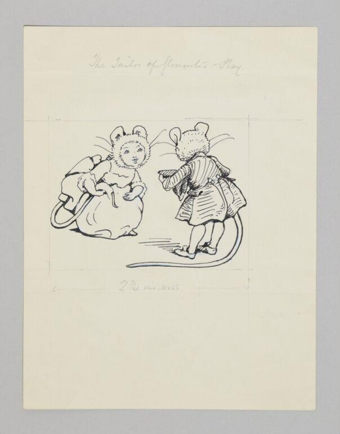 Potter, Beatrix, Drawing