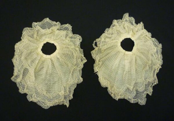Pair of Sleeve Ruffles | Unknown | V&A Explore The Collections