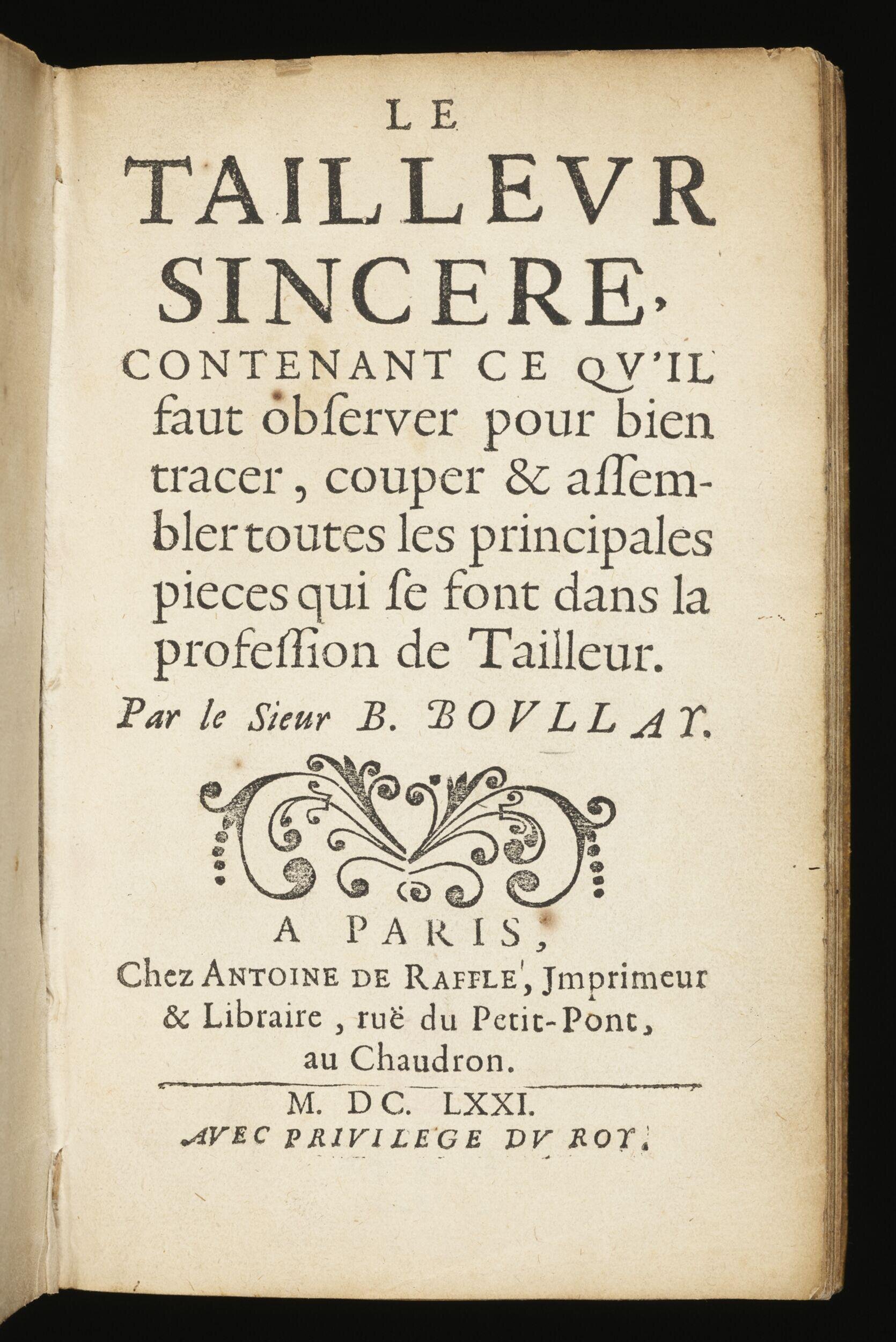 Le tailleur sincere