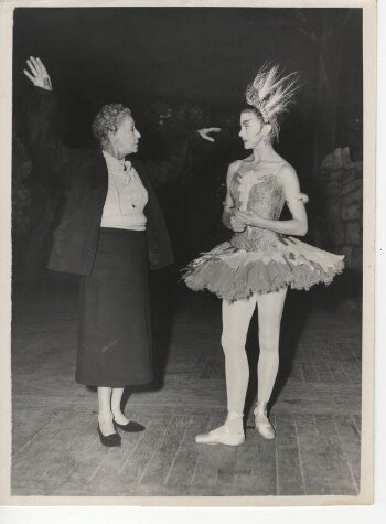 Tamara Karsavina and Margot Fonteyn