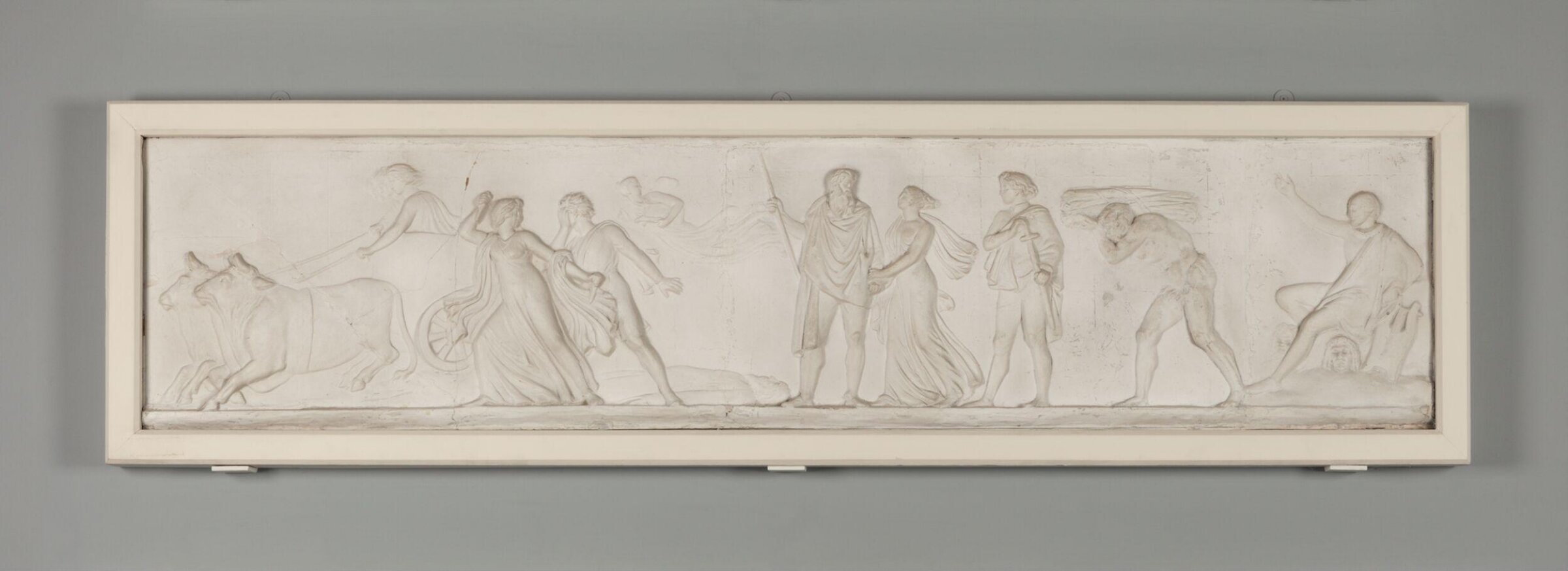 'Shakespeare' from the 'Modern Drama' on the theatre at Covent Garden, John Flaxman, 1809
