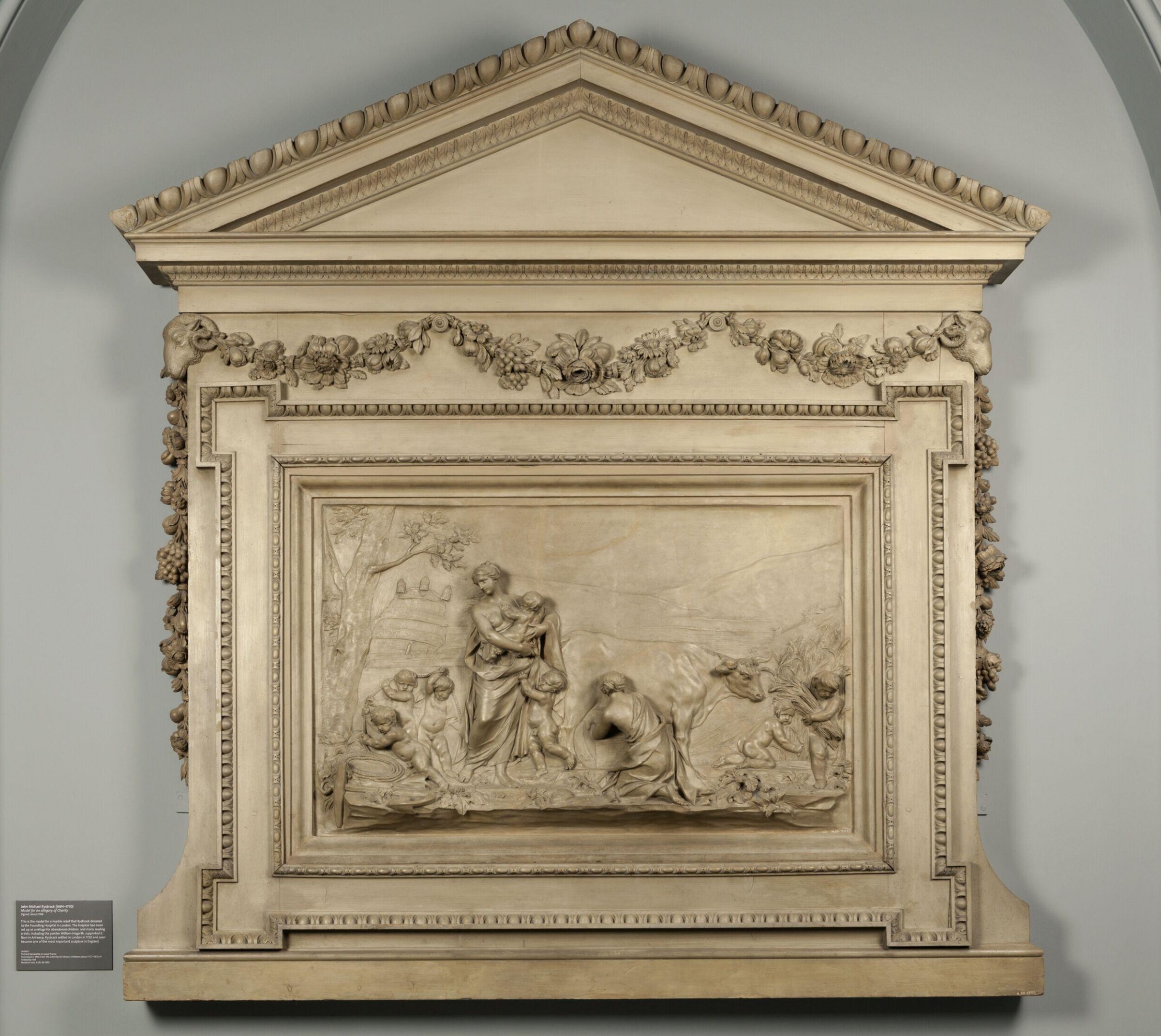 An Allegory of Charity, John Michael Rysbrack, ca. 1746
