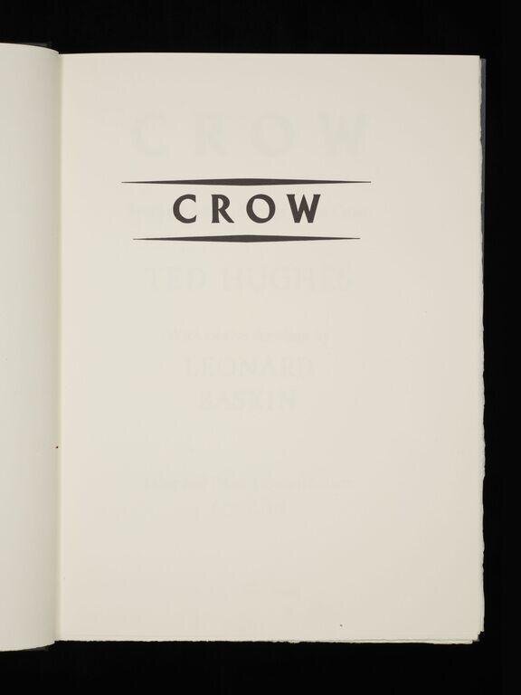Crow : from the life and songs of the crow
