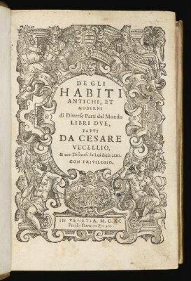 De gli habiti antichi et moderni