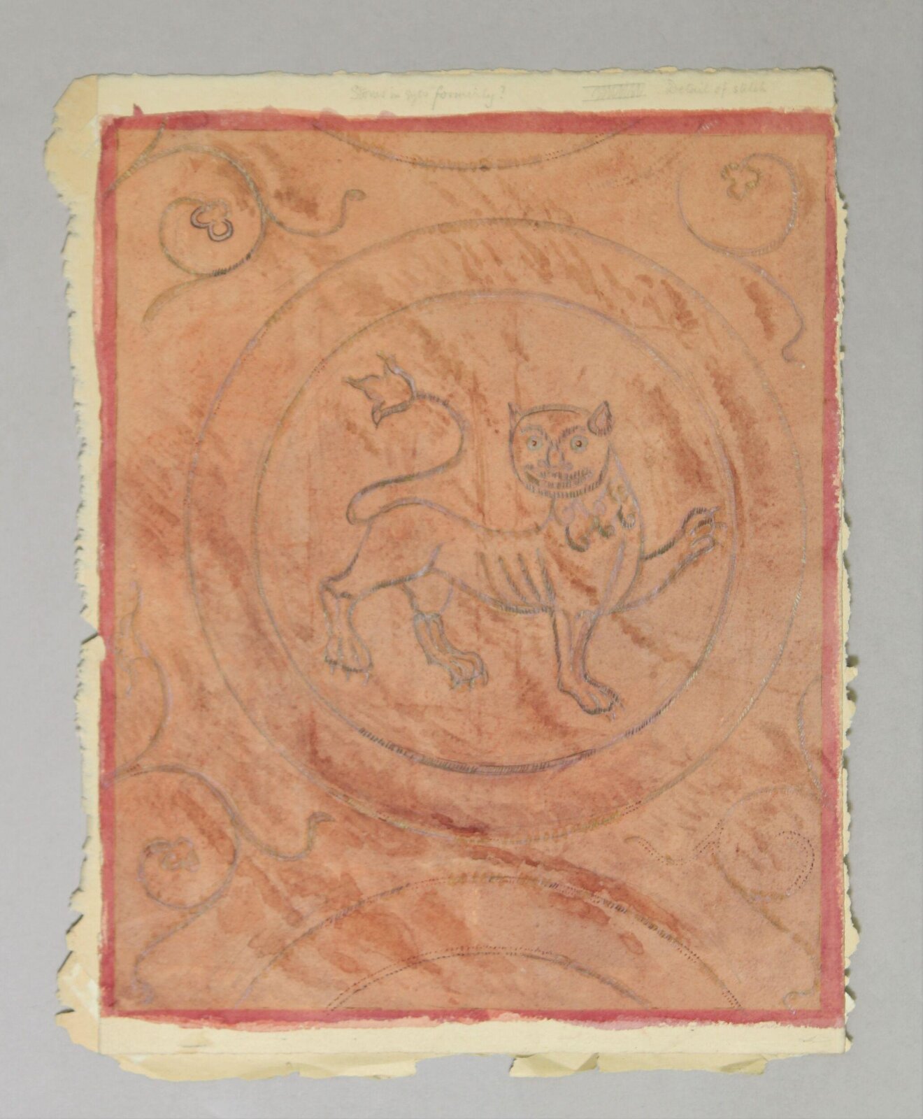Painting, M. L. McClure, сентябрь 1901