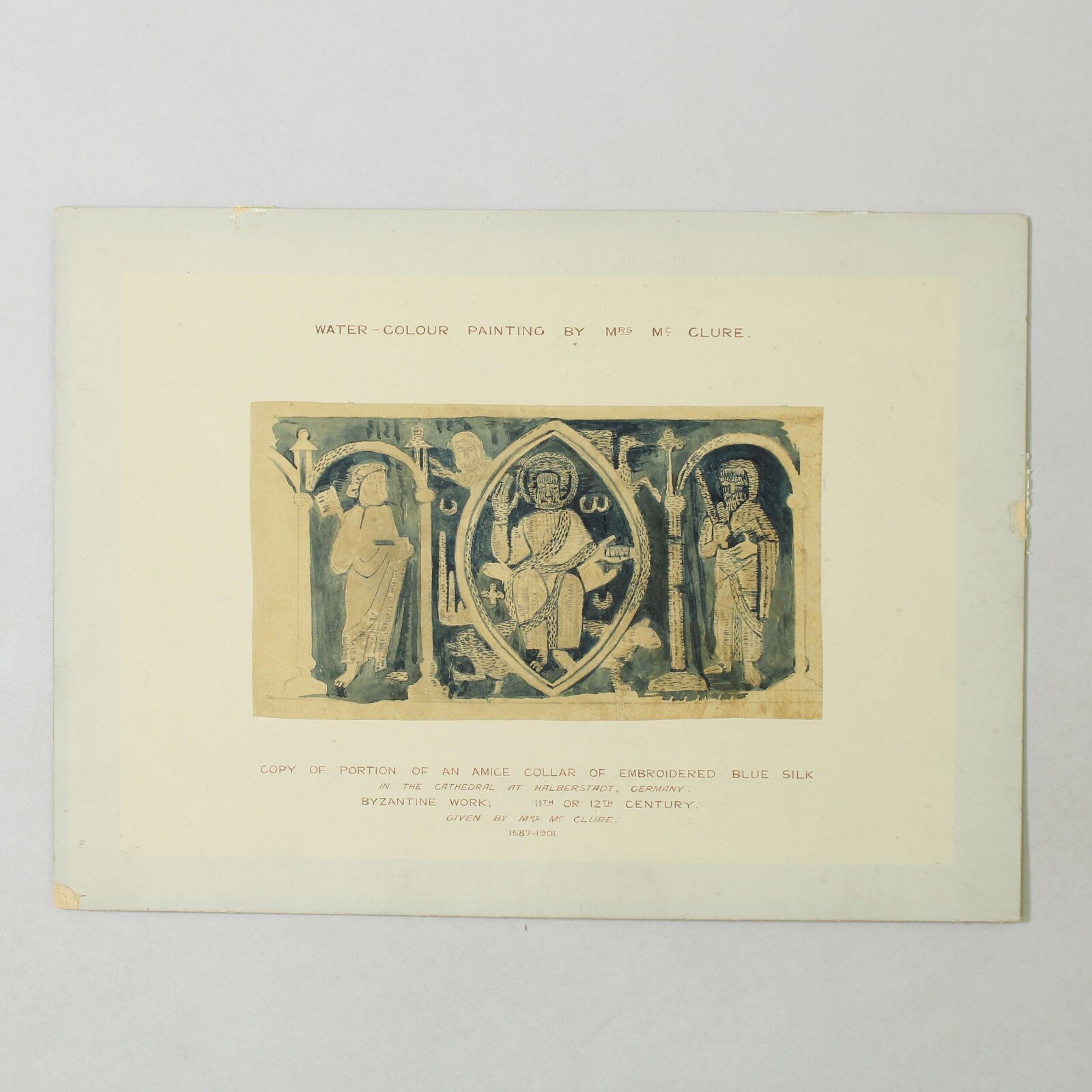 Painting, M. L. McClure, September 1901