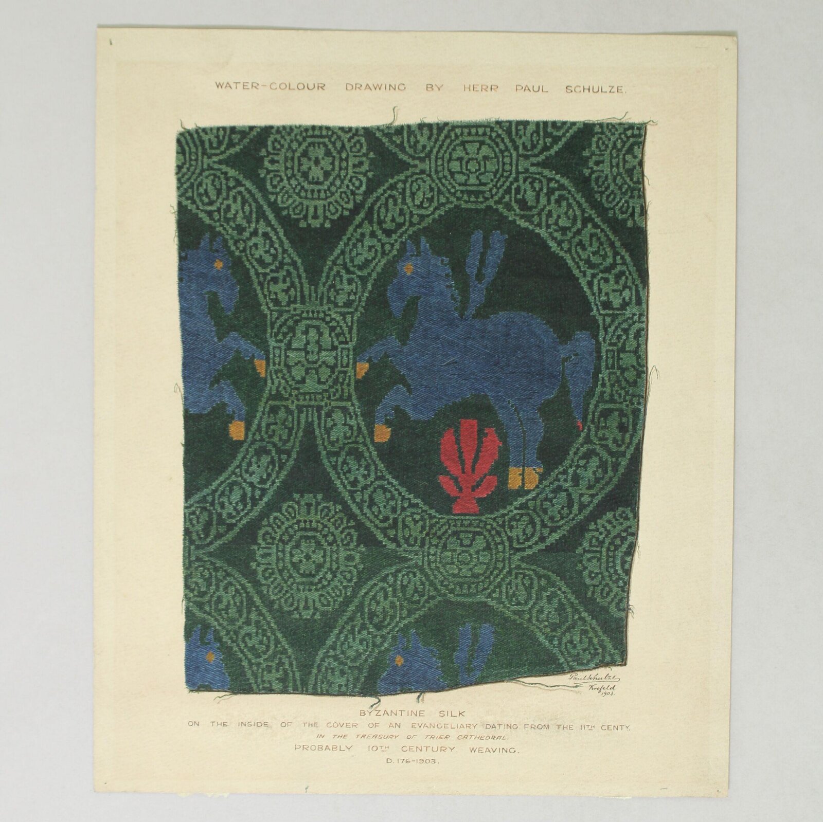Painting, Paul Schulze, 1903