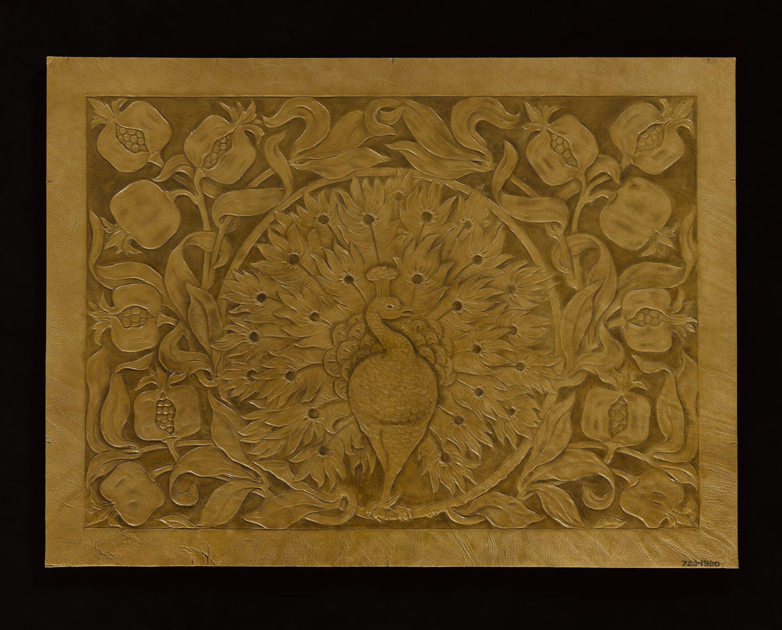 Leather panel