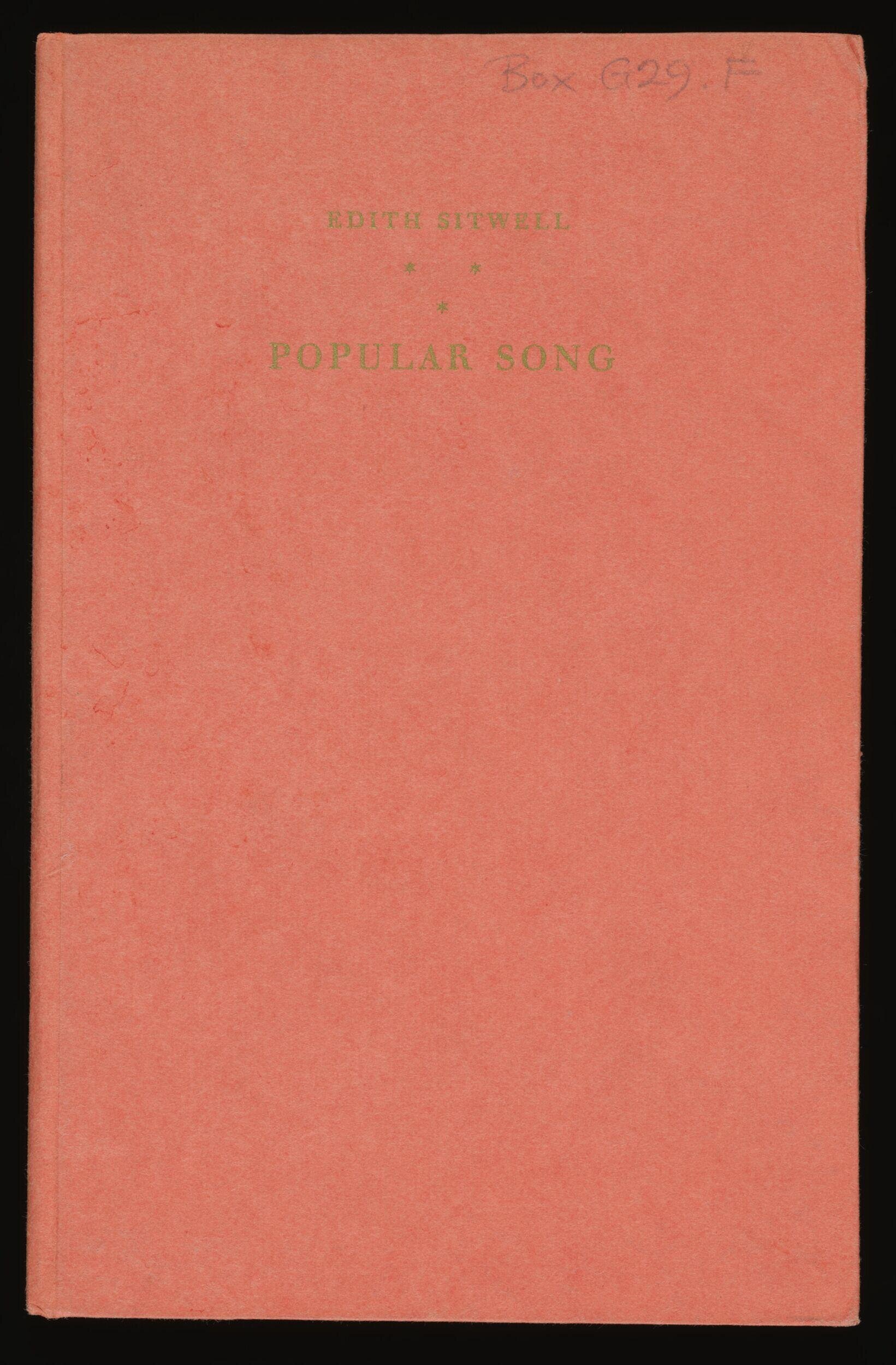 Popular Song