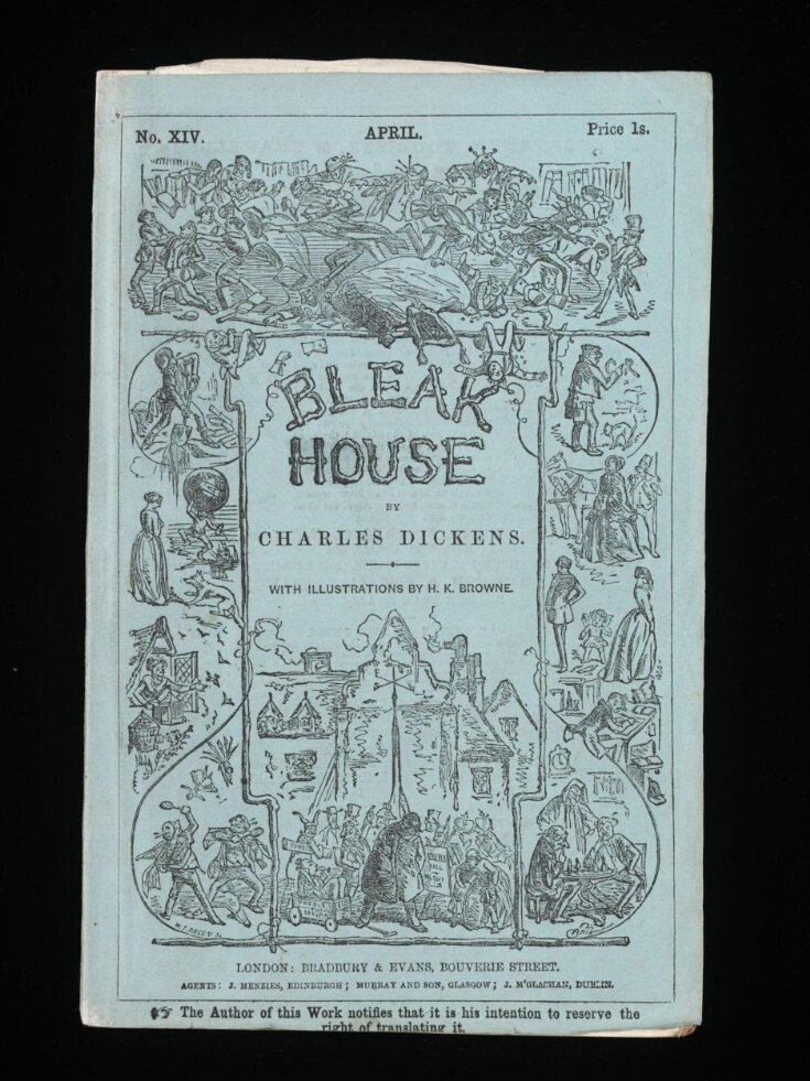 Bleak House, monthly instalment, part XIV top image