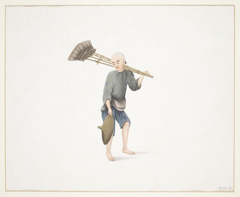 A Broom Seller