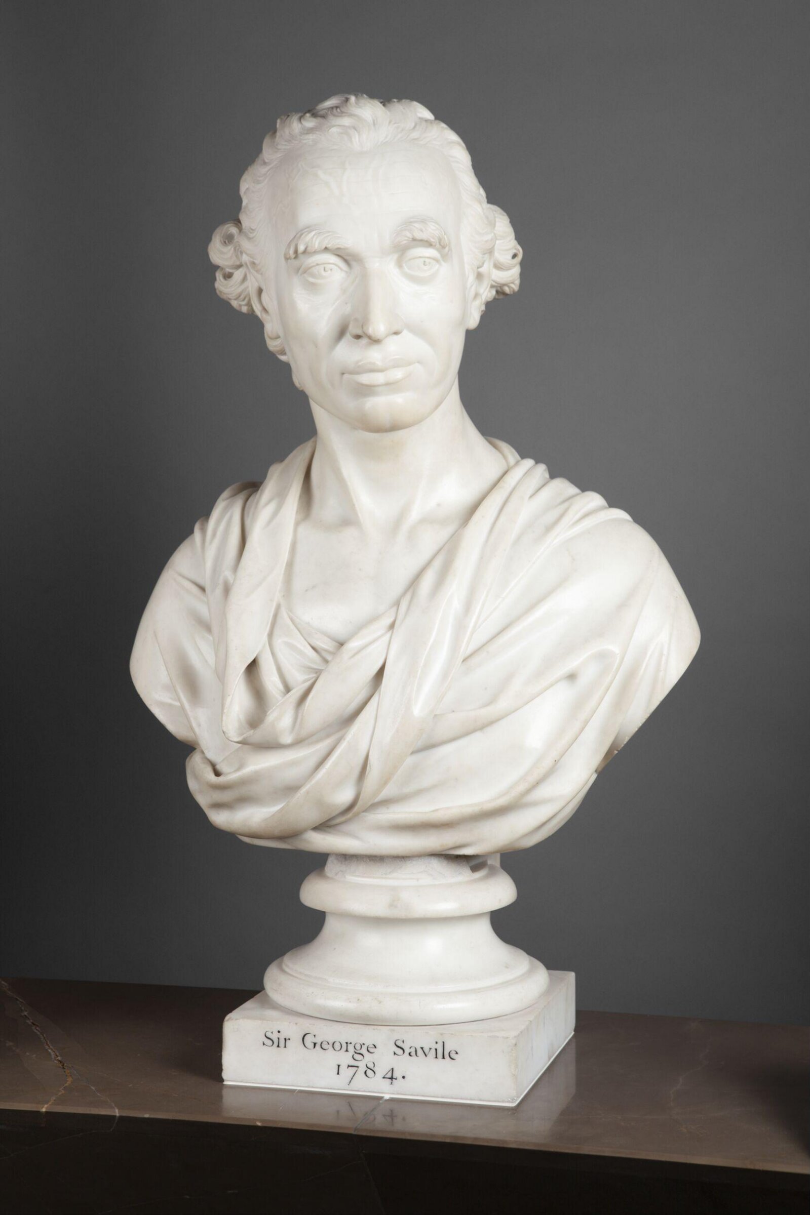 Sir George Savile (1726–84), Joseph Nollekens, 1784
