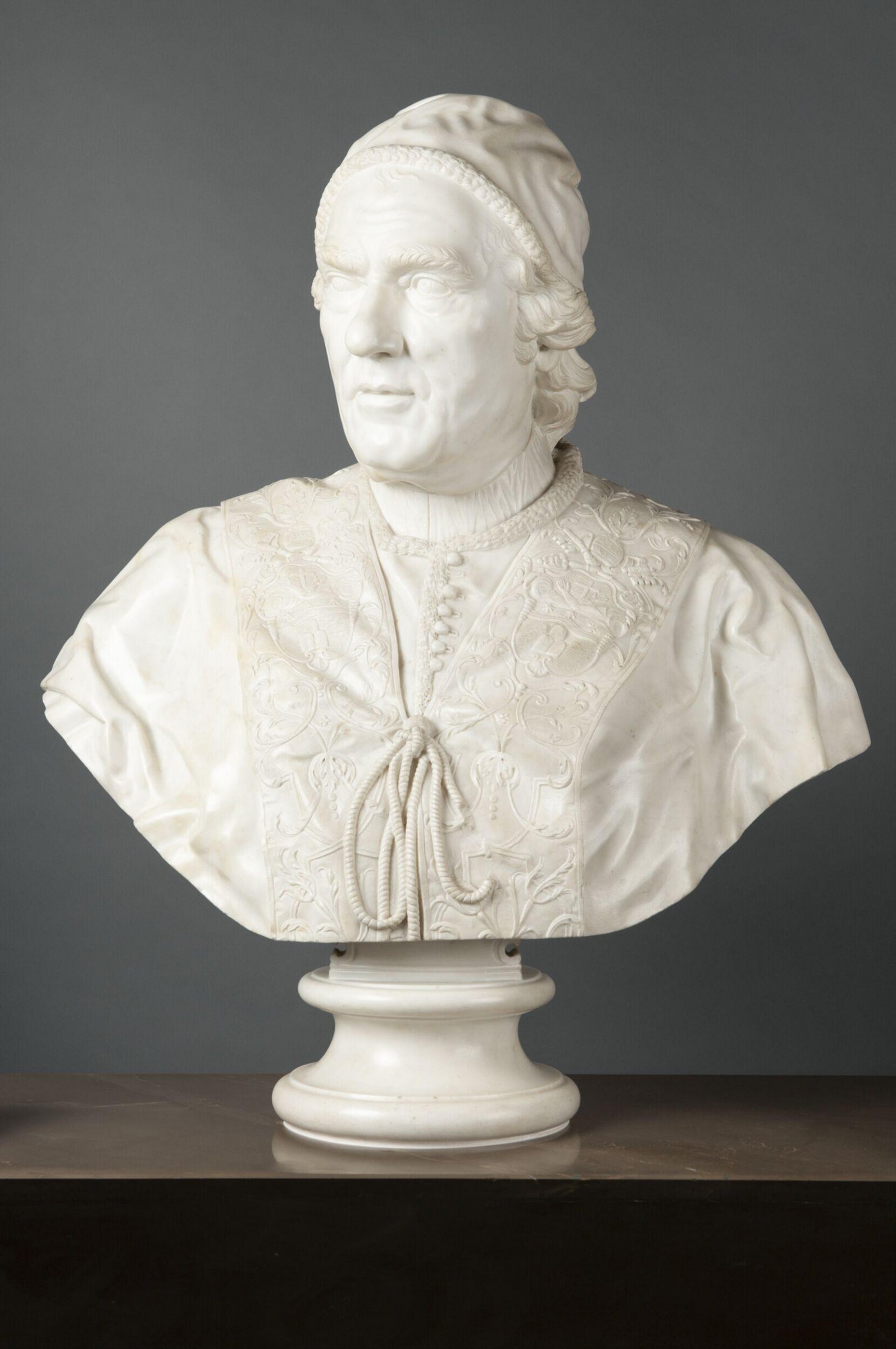 Lorenzo Ganganelli, Pope Clement XIV (1769-1774), Christopher Hewetson, 1773