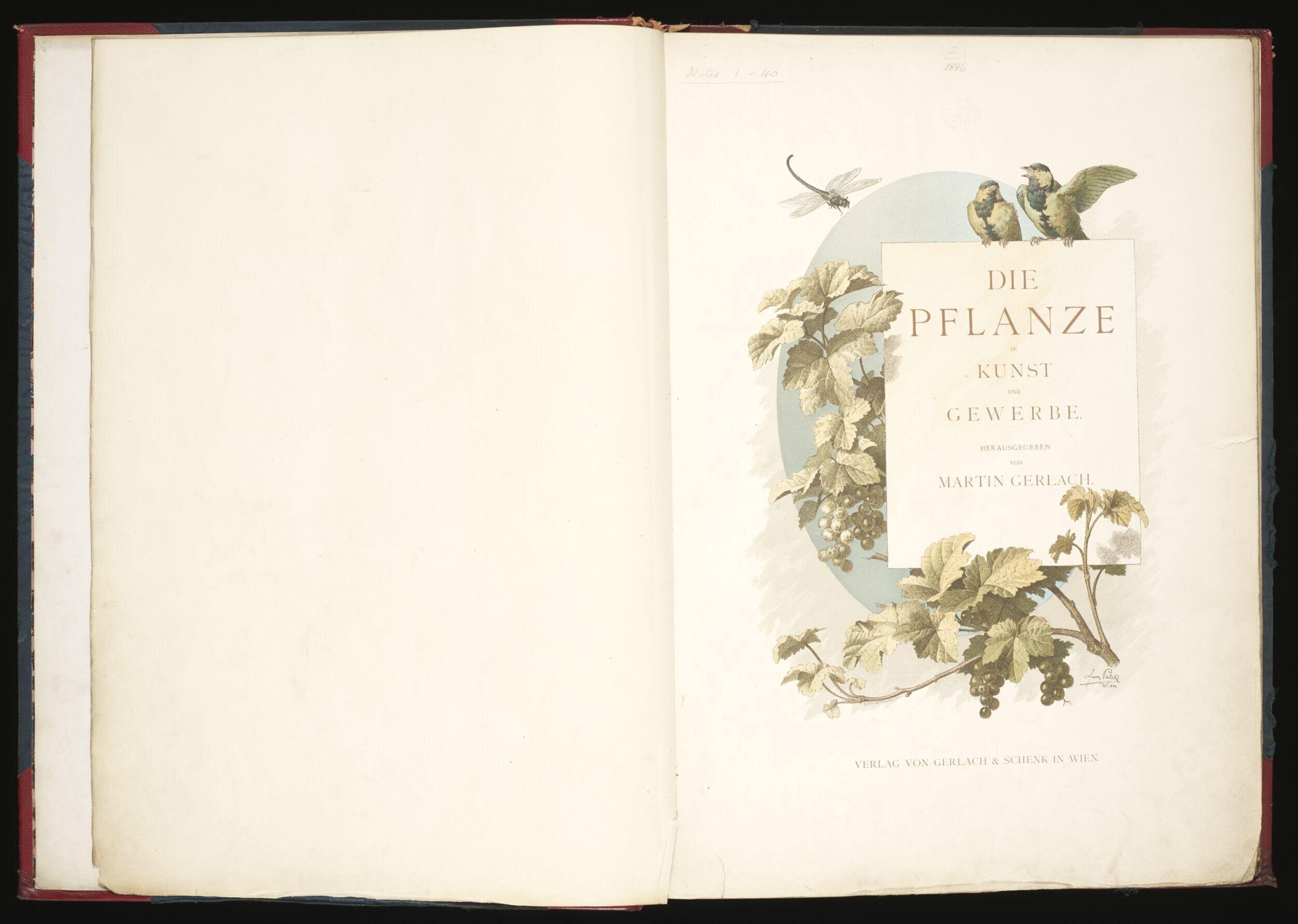 Die Pflanze in Kunst und Gewerbe