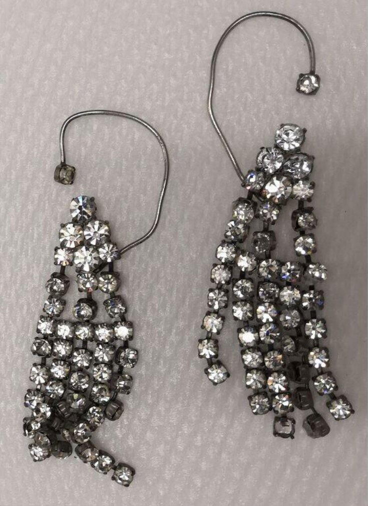 Cascade drop earrings worn by an Ugly Sister in Cinderella top image