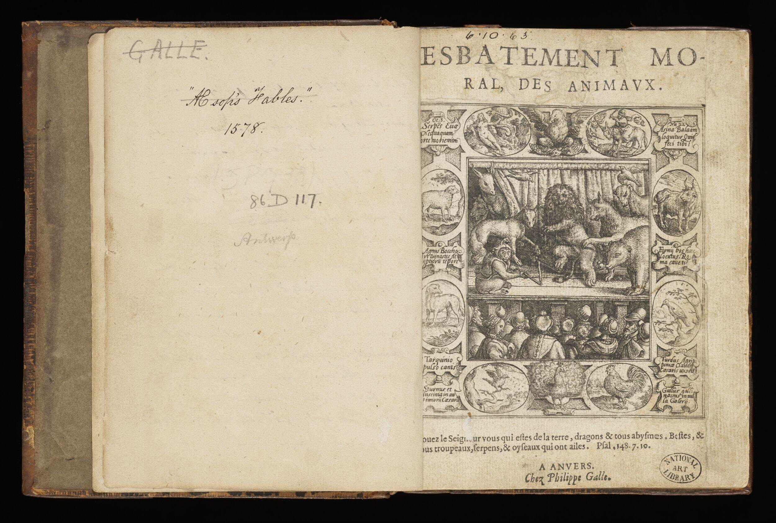 Esbatement moral des animaux