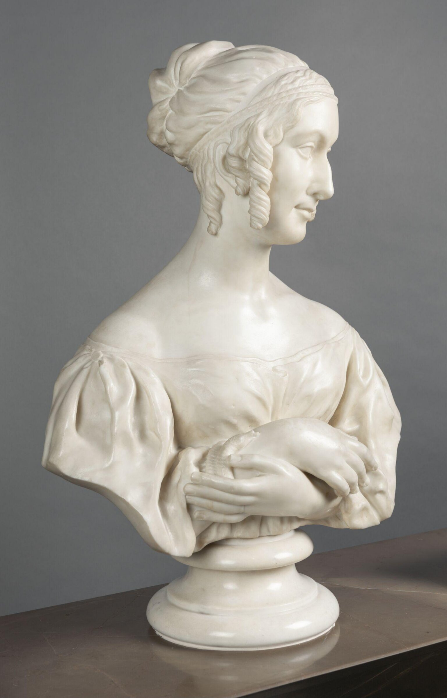 Catherine, Lady Stepney (d. 1845) as Cleopatra, Richard Cockle Lucas, ca. 1836