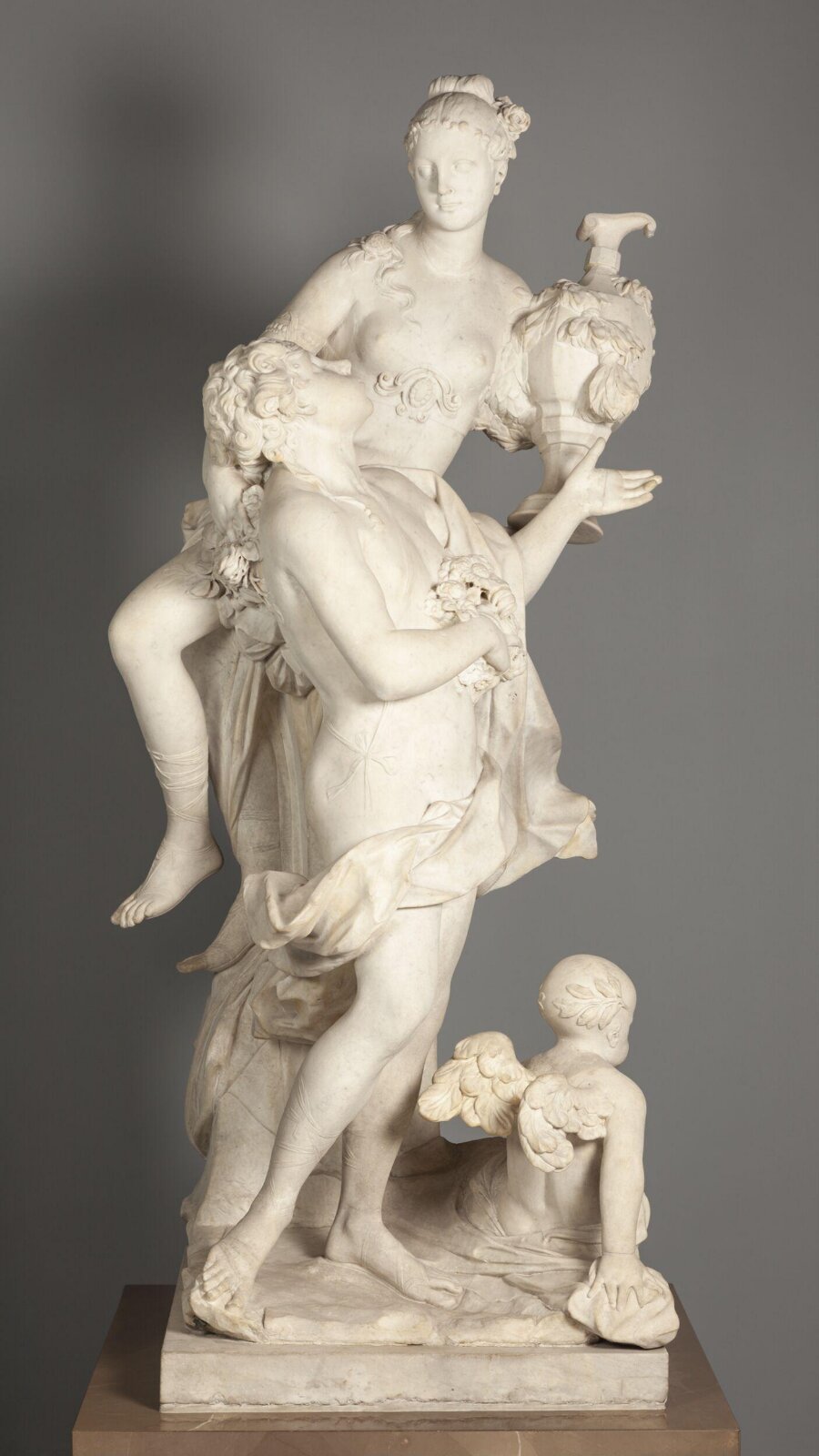 Zephyr and Flora, Antonio Corradini, ca. 1719-23