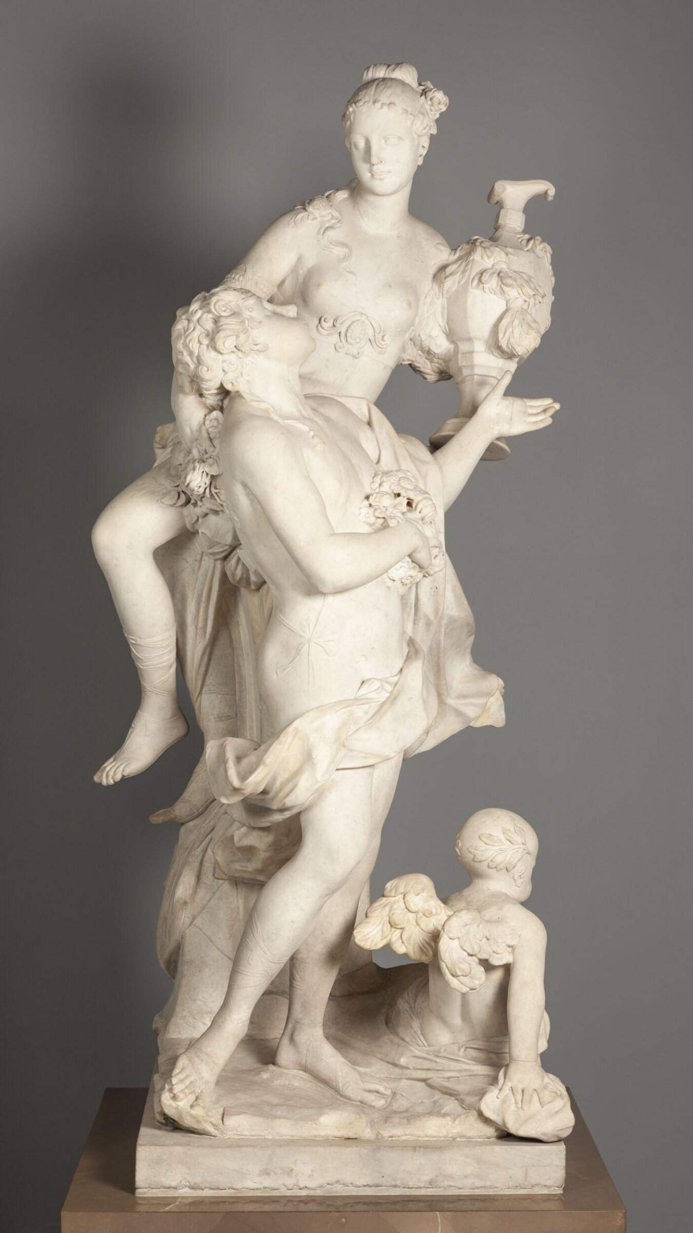 Zephyr and Flora, Antonio Corradini, ca. 1719-23