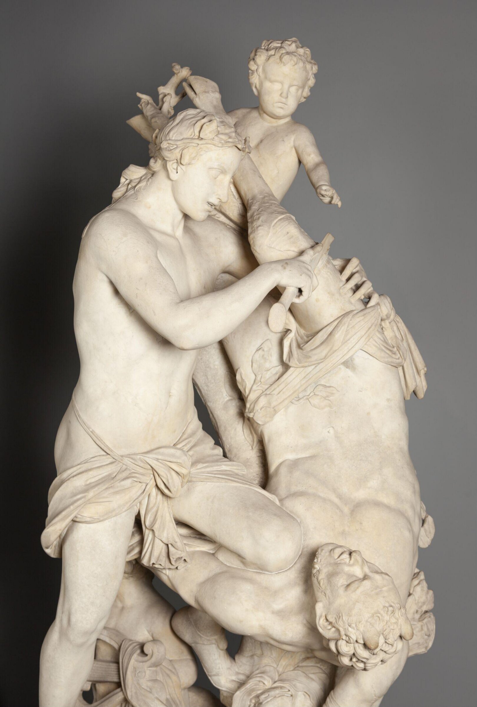 Apollo flaying Marsyas, Antonio Corradini, ca. 1719-23