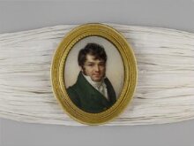 Possibly a self-portrait, formerly called Charles Guillaume Etienne (1777-1821) thumbnail 1